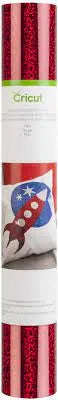2004137 - Cricut Holographic Sparkle Iron-On 30x60cm (Red)