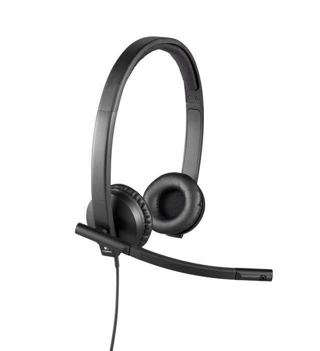 Logitech H570e Black Business Stereo USB Headset