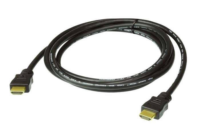 Aten 3M High Speed True 4K Cable with Ethernet