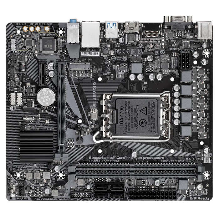 GIGABYTE MOTHERBOARD INTEL® H610 CHIPSET