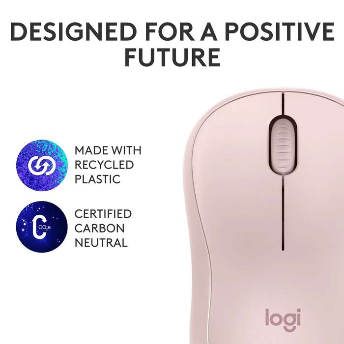 910-007121 - LOGI M240 Silent Bluetooth Mouse - ROSE