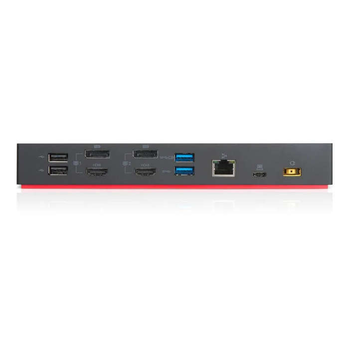 LENOVO ThinkPad Hybrid USB-C with USB-A Dock|Support for 2xMonitors|2xDP|2xHDMI|1xUSB-C|3xUSB 3.1...