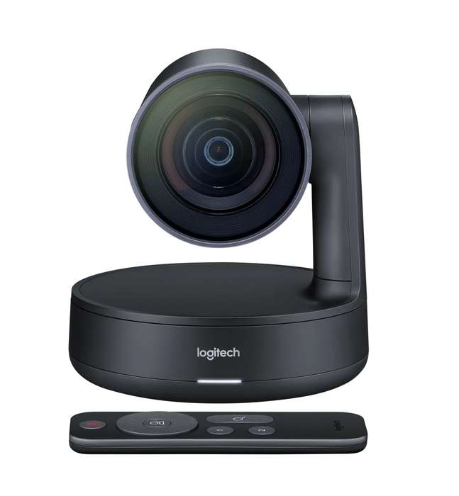 Logitech Rally UHD Black PTZ Camera