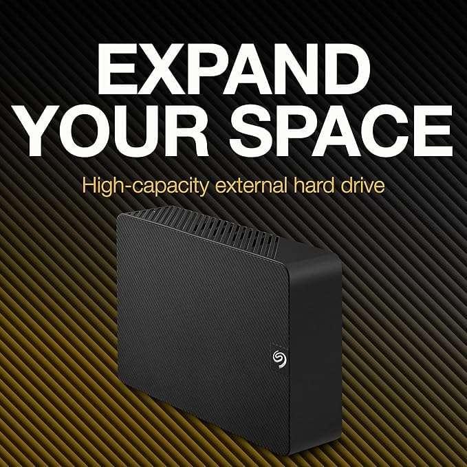 Seagate Expansion 28TB External Desktop Hard Drive USB 3.0