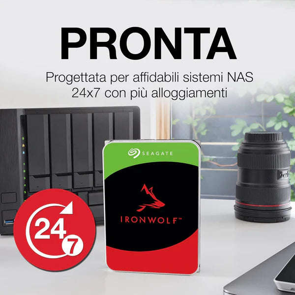 3.5: SATA   6TB IRONWOLF