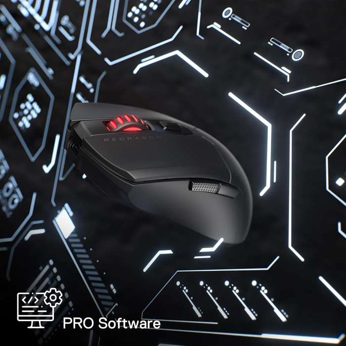Redragon FYZU M995 Wired Gaming Mouse - Black