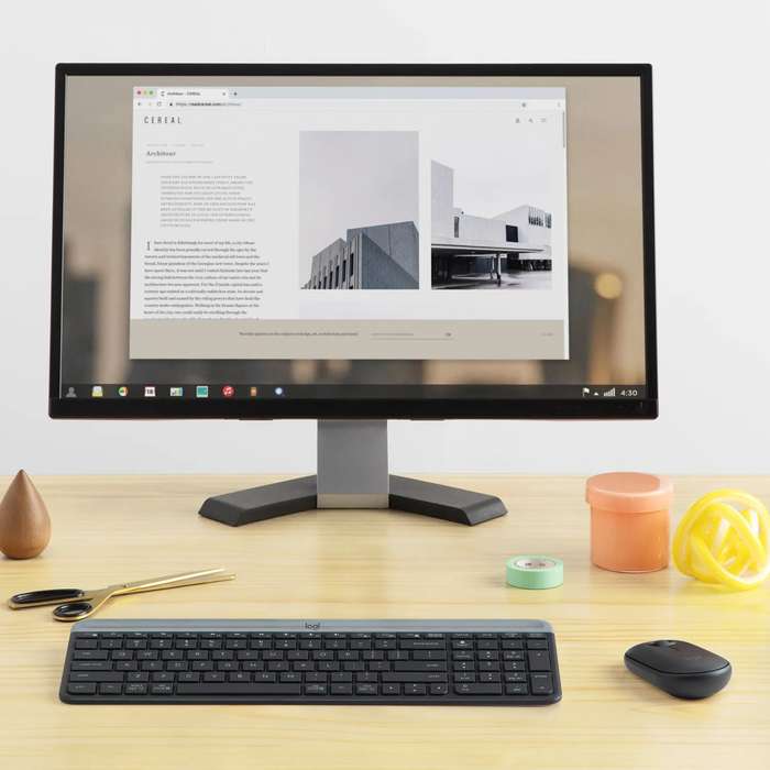 Logitech Wireless Keyboard and Mouse Combo MK470 (GRAPHITE) 2-Year Limited Hardware warranty