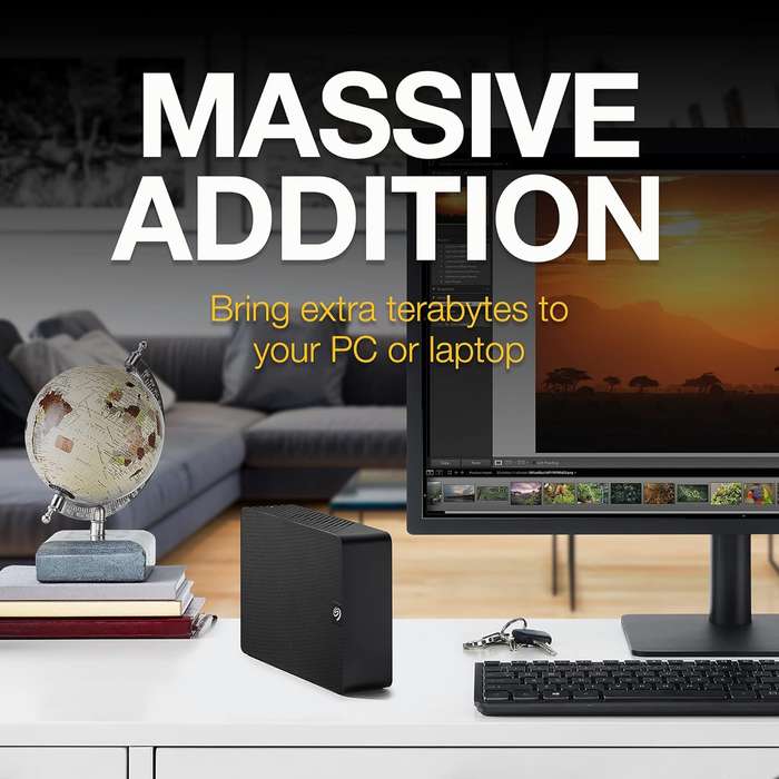 Seagate Expansion 16 TB Desktop External Hard Drive USB 3.0