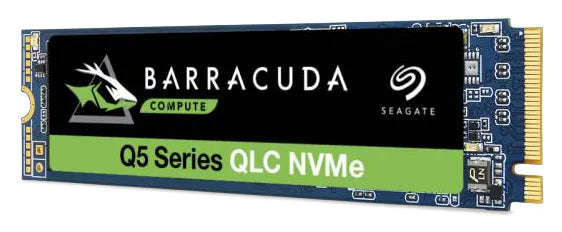 Seagate BarraCuda Q5, 2TB SSD, M.2 2280-S2 PCIe 3.0 NVMe, Read/Write: 2,400 / 1,800 MB/s, EAN: 87...