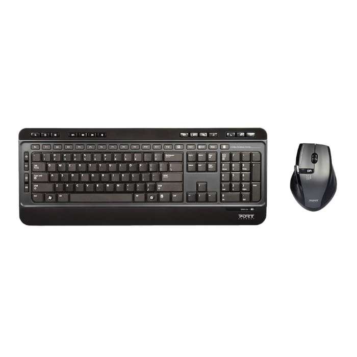 PORT WIRELESS KEYBOARD AND MOUSE COMBO