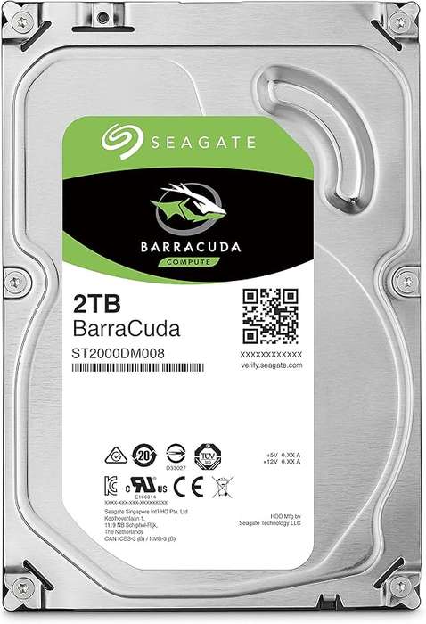 SEAGATE BARRACUDA 2TB 3.5" HDD