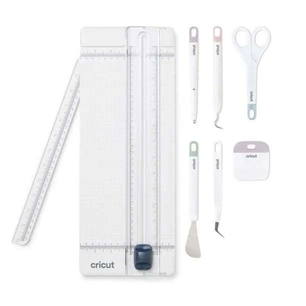 2008760 - Cricut 13 Inch Essential Tool Set. trimmer; scroing stylus; spatula; weeder; scraper; s...