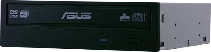 ASUS DVD/ Internal DVD drive/24X SUPER ALL-WRITE (SATA) DRIVE - OEM (DRW-24B1ST/BLK/B/GEN) DVD-RW...