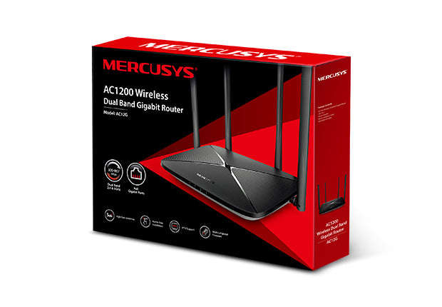 MERCUSYS AC12  AC1300 DUAL-BAND WI-FI RO