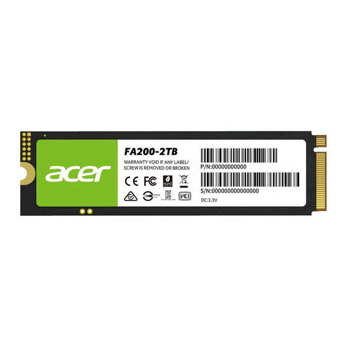 ACER 2TB PCIE GEN 4 X4 PS5 SSD