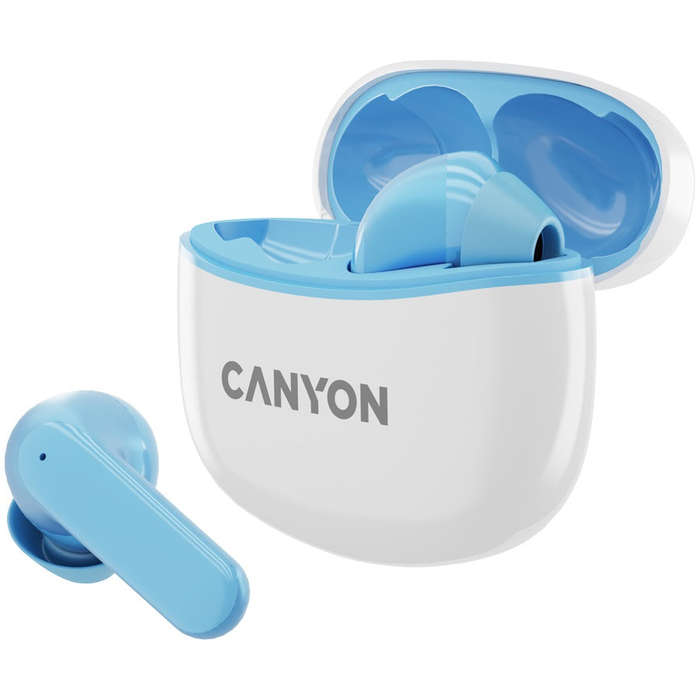 BLUETOOTH EARPHONE, TWS-5, BLUE