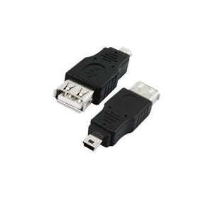 MINI USB MALE TO USB FEMALE ADAPTER