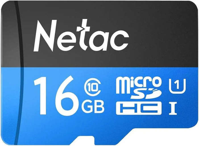 Netac ECO 16 GB MicroSDHC Card with Adapter Class 10 - Reliable and Compact Storage