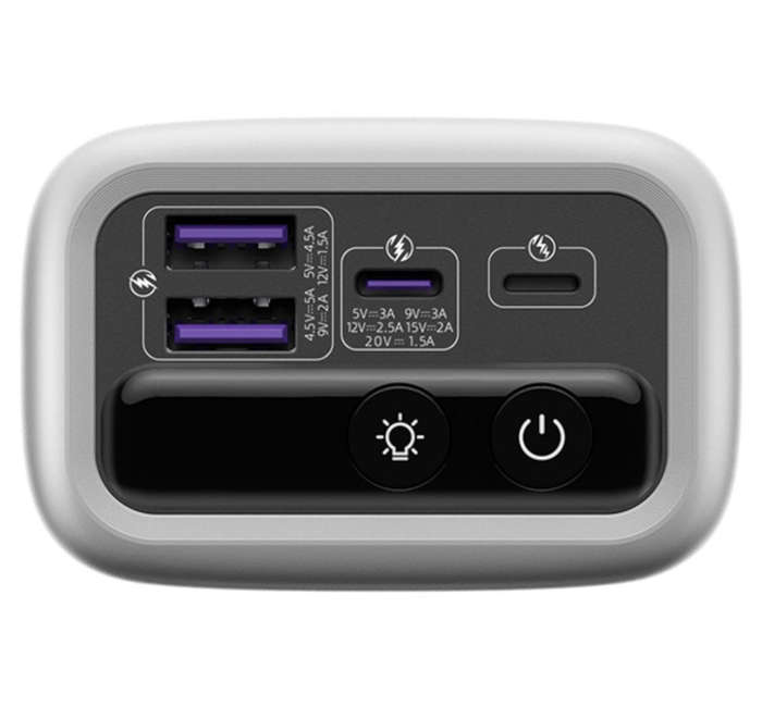 Romoss PMT30 30000mAh 30W Fast Charge Power Bank  Silver