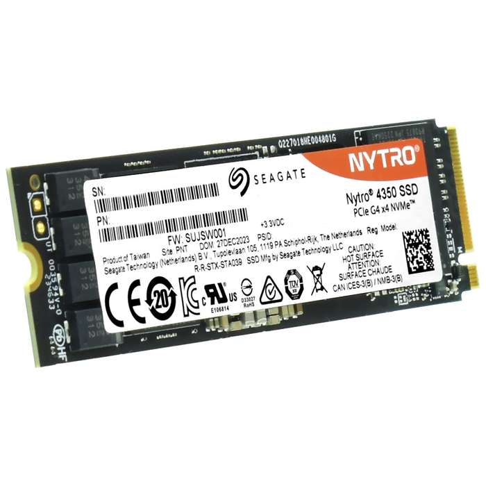 Seagate Nytro 4350 1.92TB M2 NVMe PCIe Gen4 SSD Enterprise