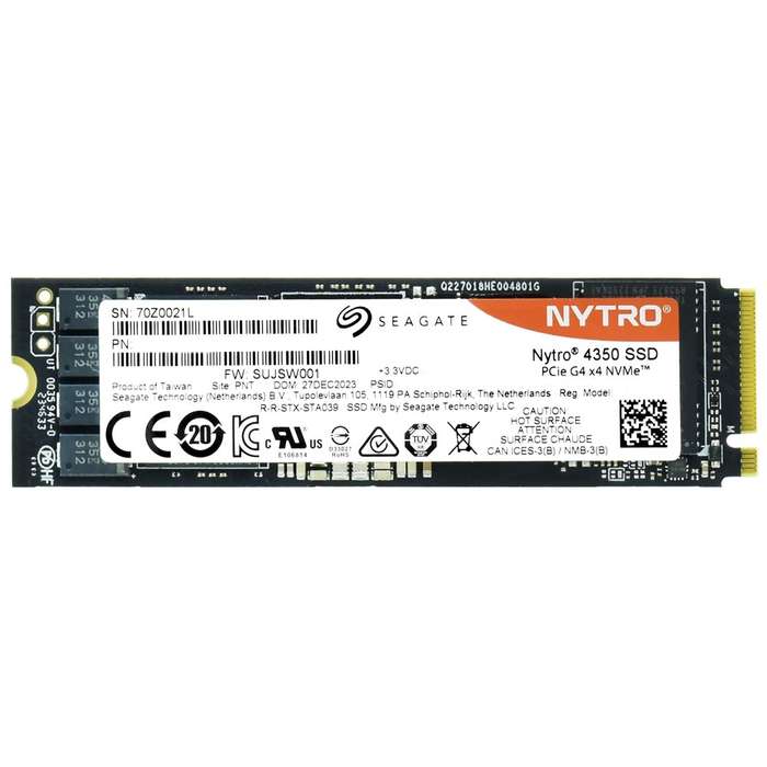 Seagate Nytro 4350 1.92TB M2 NVMe PCIe Gen4 SSD Enterprise