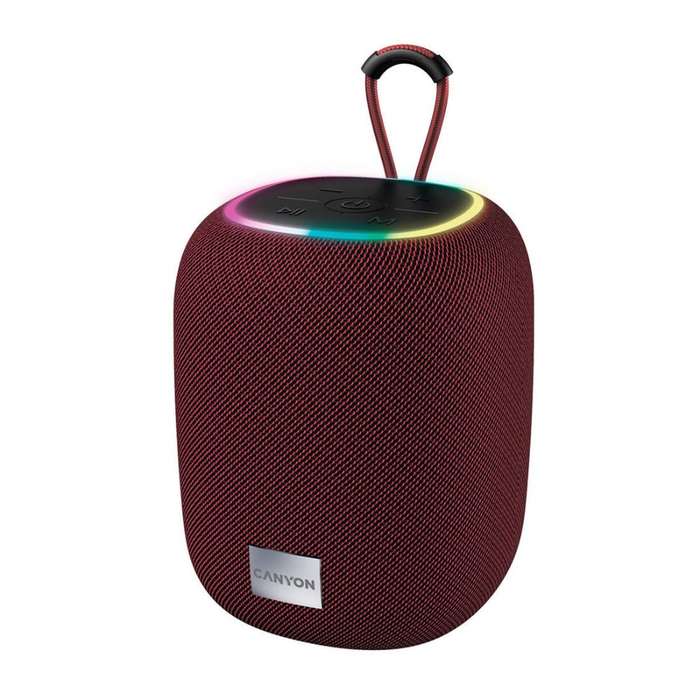 Canyon BSP-8 Portable Bluetooth Speaker Red (CNE-CBTSP8R)  10W Wireless Speaker with Battery