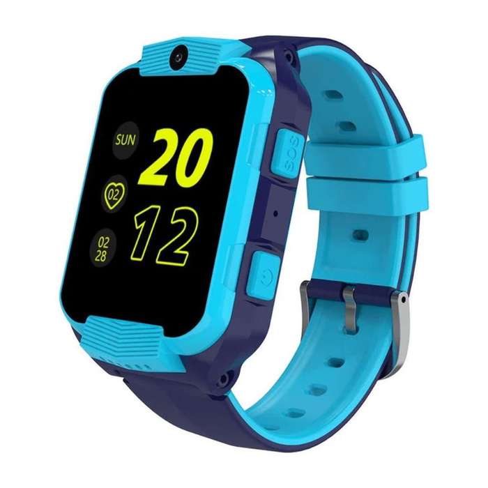 Canyon KW-41 Cindy Kids Smart Watch  GPS Tracker, SOS, Camera & Games  Blue (CNE-KW41BL)