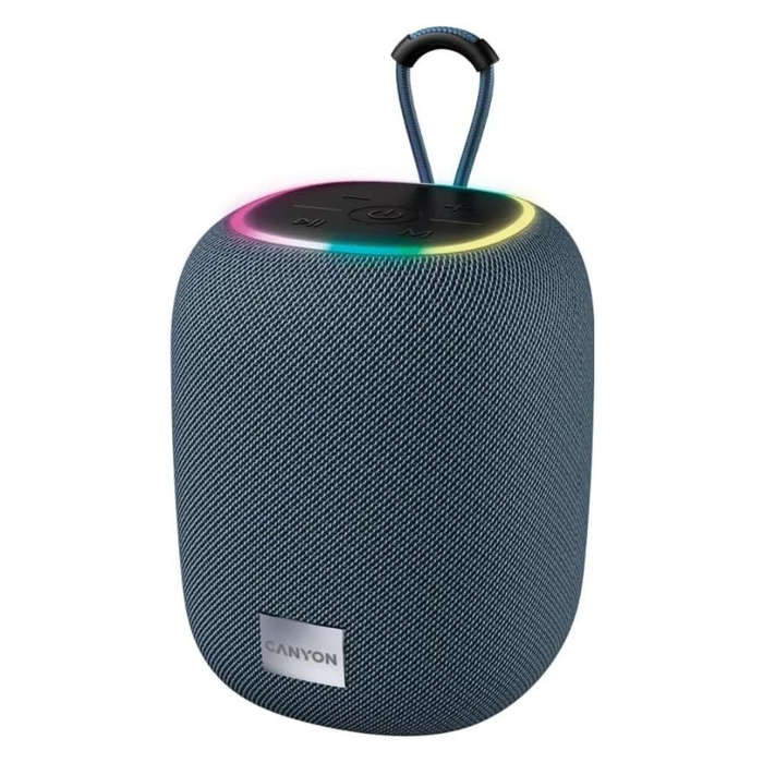 Canyon BSP-8 Bluetooth Speaker Grey  10W Portable Wireless Speaker with Rechargeable Battery