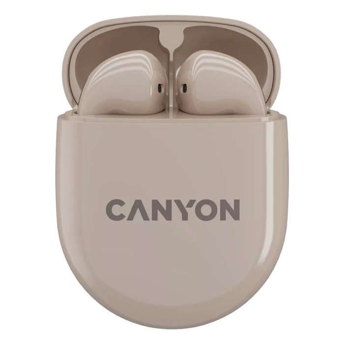 Canyon TWS-6 True Wireless Stereo Earbuds  Bluetooth 5.3, ENC Mic, 25h Playtime, Touch Control...