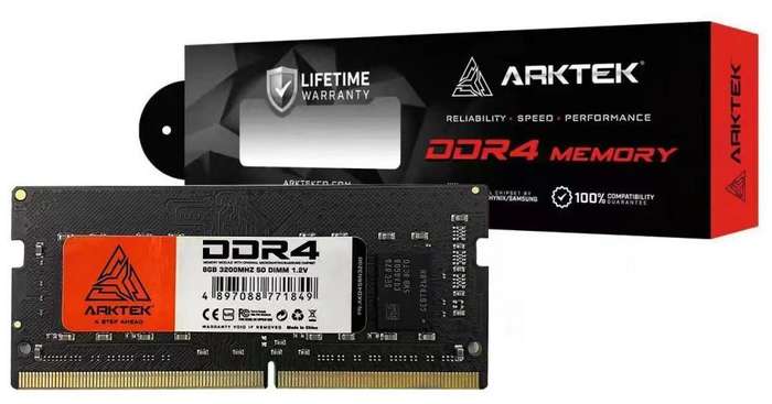 SODIMM:   8GB DDR4  3200