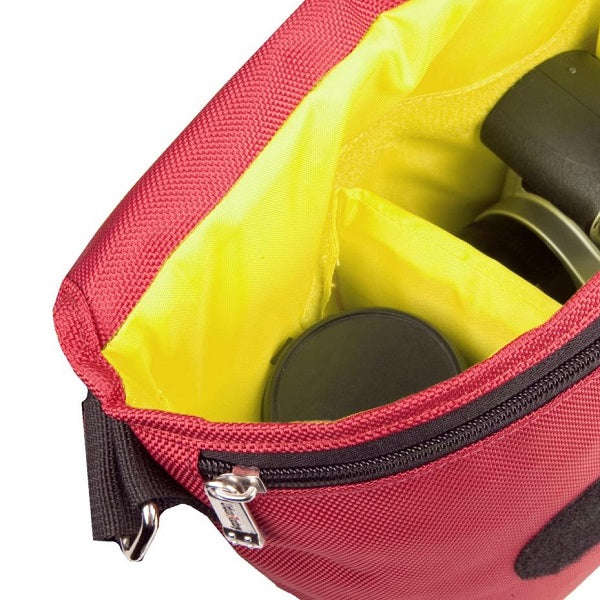 B-COLORS RASPBERRY YELLOW BAG FOR CAMERA