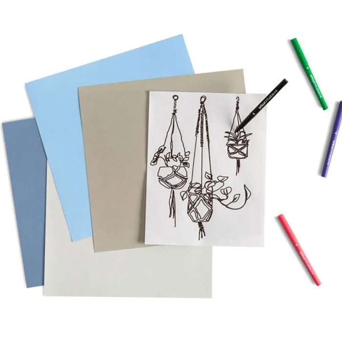 2006256 - Cricut Explore/Maker Infusible Ink Medium Point Pen Set 5-pack (Basics) 1.0mm