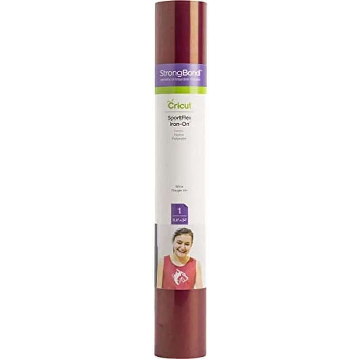 2004427 - Cricut Sportflex Iron-On 30x60cm (Wine)