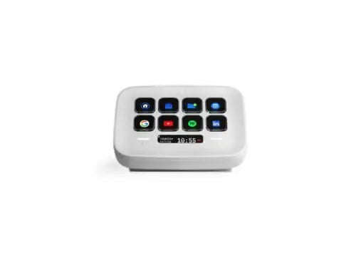 Elgato Stream Deck Neo - 8 x customizable LCD keys; 2 x Touch Points; Customizable Infobar.