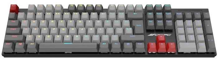 ZERO PRO GAMING KEYBOARD DARK GREY