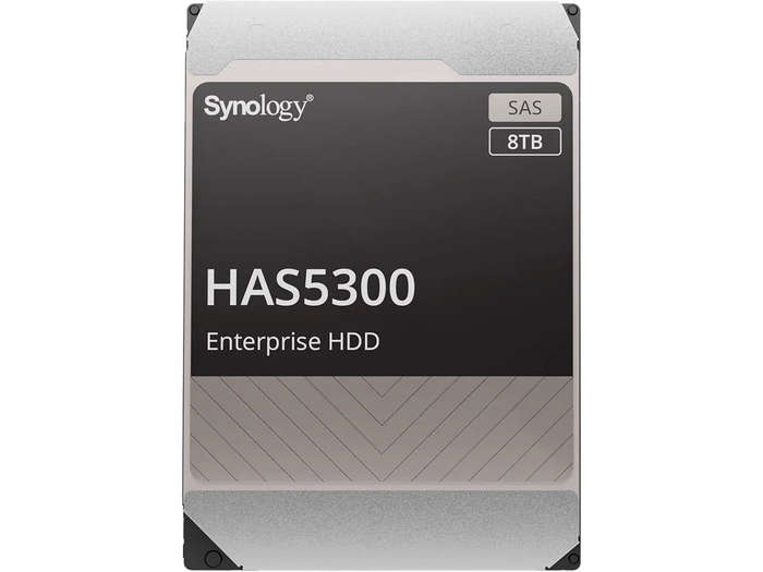 Synology Has5300 8TB 3.5Inch Enterprise-Grade Sas Hard Drives For Synology - 5 year warranty
