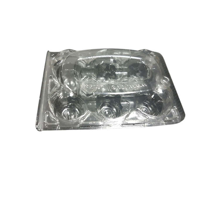 6 Pack Quail Egg Packaging 300mic - 1300 QTY PER BOX