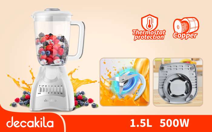 1.5L STAND BLENDER 10 SPEED 500W