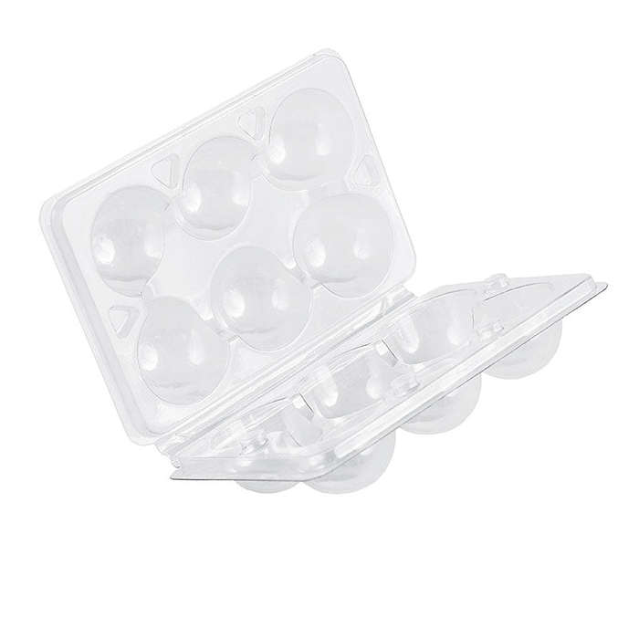 6 Pack Quail Egg Packaging 300mic - 1300 QTY PER BOX