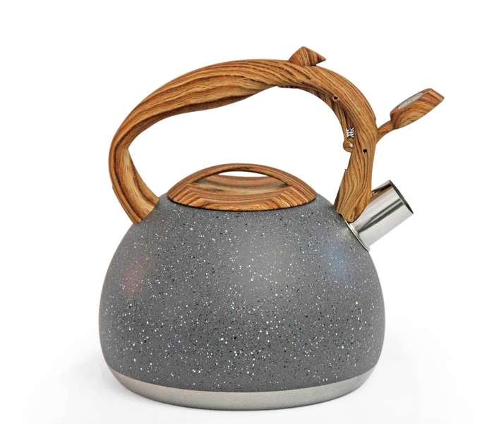 Fine Living Stove Top Kettle 2.8L - Matte Grey