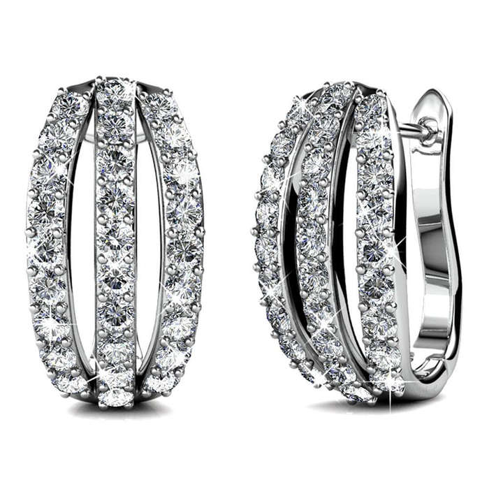 3 Row Arch Earrings