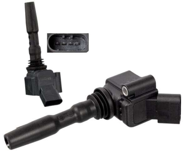 Ignition Coil Pencil Type 4 Pin Audi VW OE 04E905110B (104034)