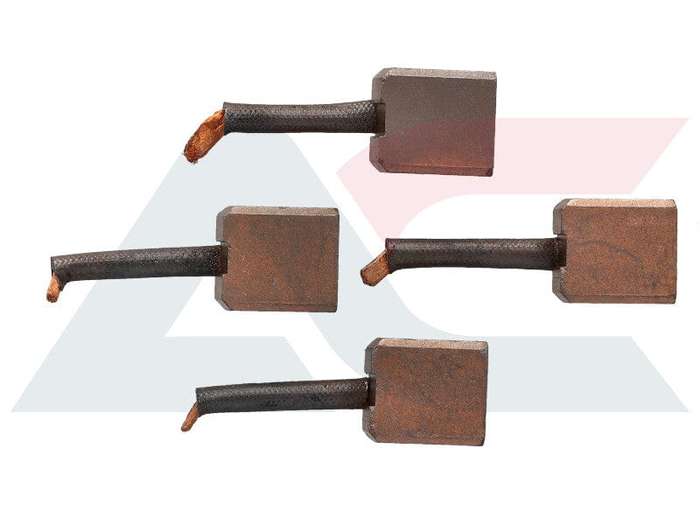 Carbon Brush Set 12V ISUZU Hitachi Direct Drive Starter Repair Kit (BRS3014)