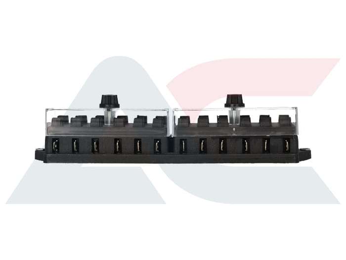 Fuse Box Holder Blade 12-Way Automotive Electrical Fitment (BFH012)