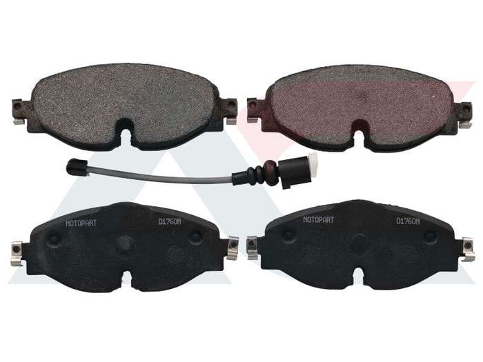 Brake Pads Audi A3 Q2 Tt Golf 7 Passat Tiguan Caddy (SET)  (D1760M)