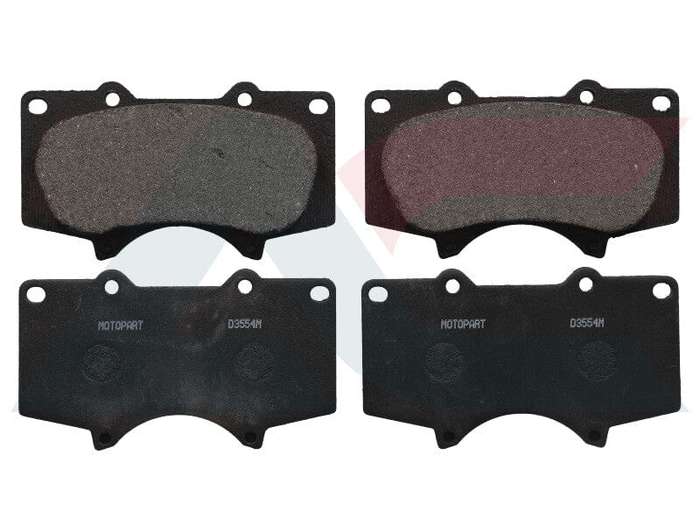 Brake Pads Hummer H3 Mitsubishi Pajero Toyota Fortuner Prado Hilux (SET)  (D3554M)