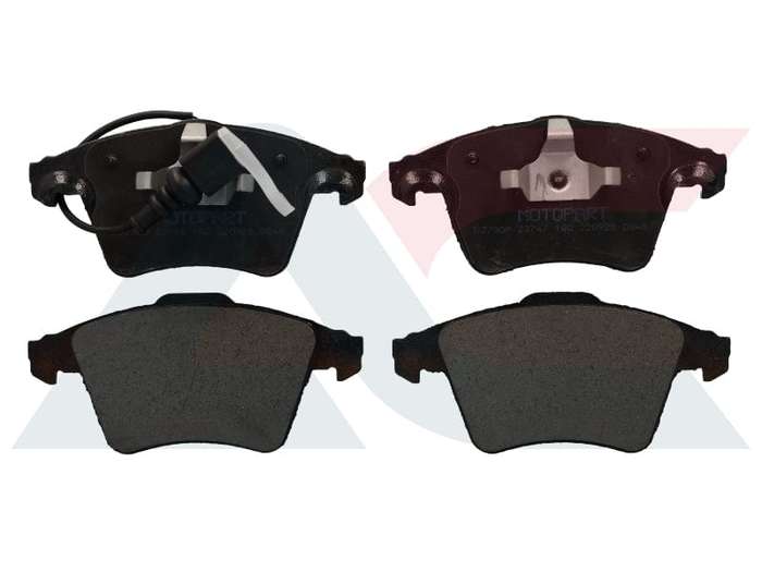 Front Brake Pads VW Kombi T5 Transporter 1.9 2.5 TDi 3.2 V6 (20042010) (D3790M)
