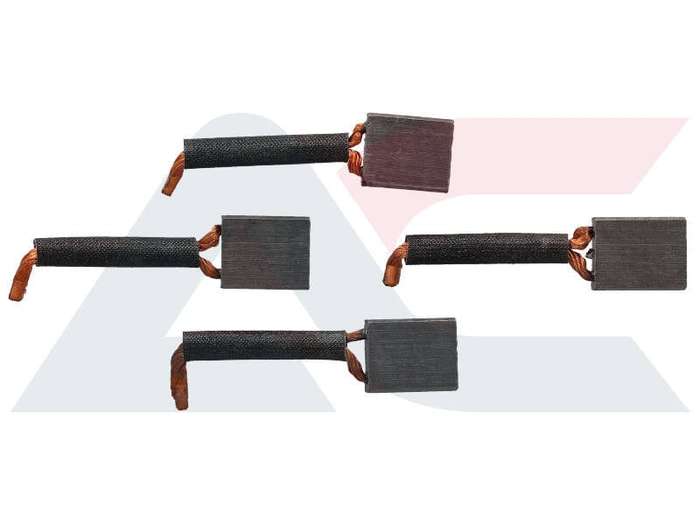 Carbon Brush Set 12V Lucas M50 Direct Drive Starter Thick Type (BRS4036)