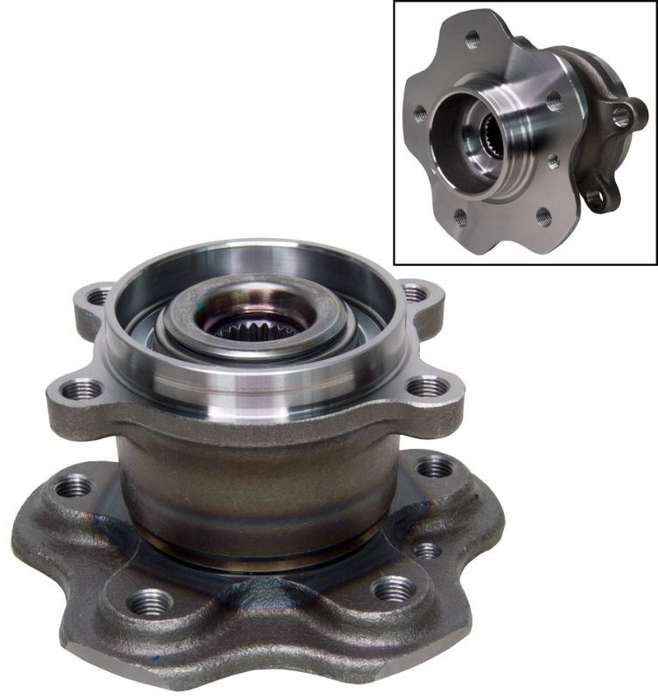 Rear Wheel Bearing Kit Nissan Qashqai II SUV 1.6 dCi R9M 4X4, Renault Kadjar 1.6 dCi R9M 4X4 (2013-)