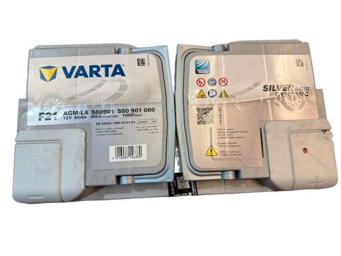 VARTA 668-64-I AGM Battery 12V 80Ah 800CCA  Silver Dynamic F21